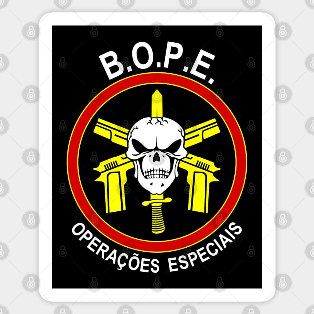 Mod.8 BOPE Batallon Ops Sticker by parashop